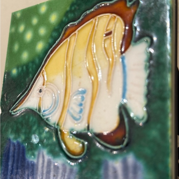 Colorful Fish Ceramic Tile - Picture 2 of 7